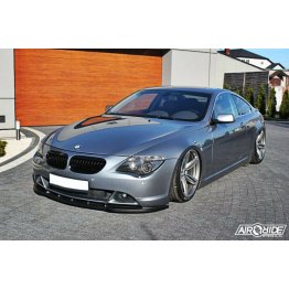 Накладка сплиттер на передний бампер на BMW 6 E63 / E64